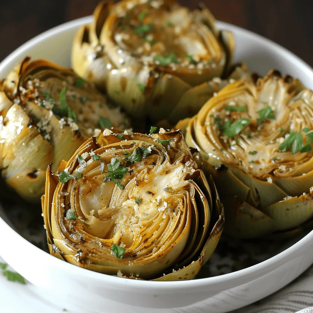 Alcachofas al horno