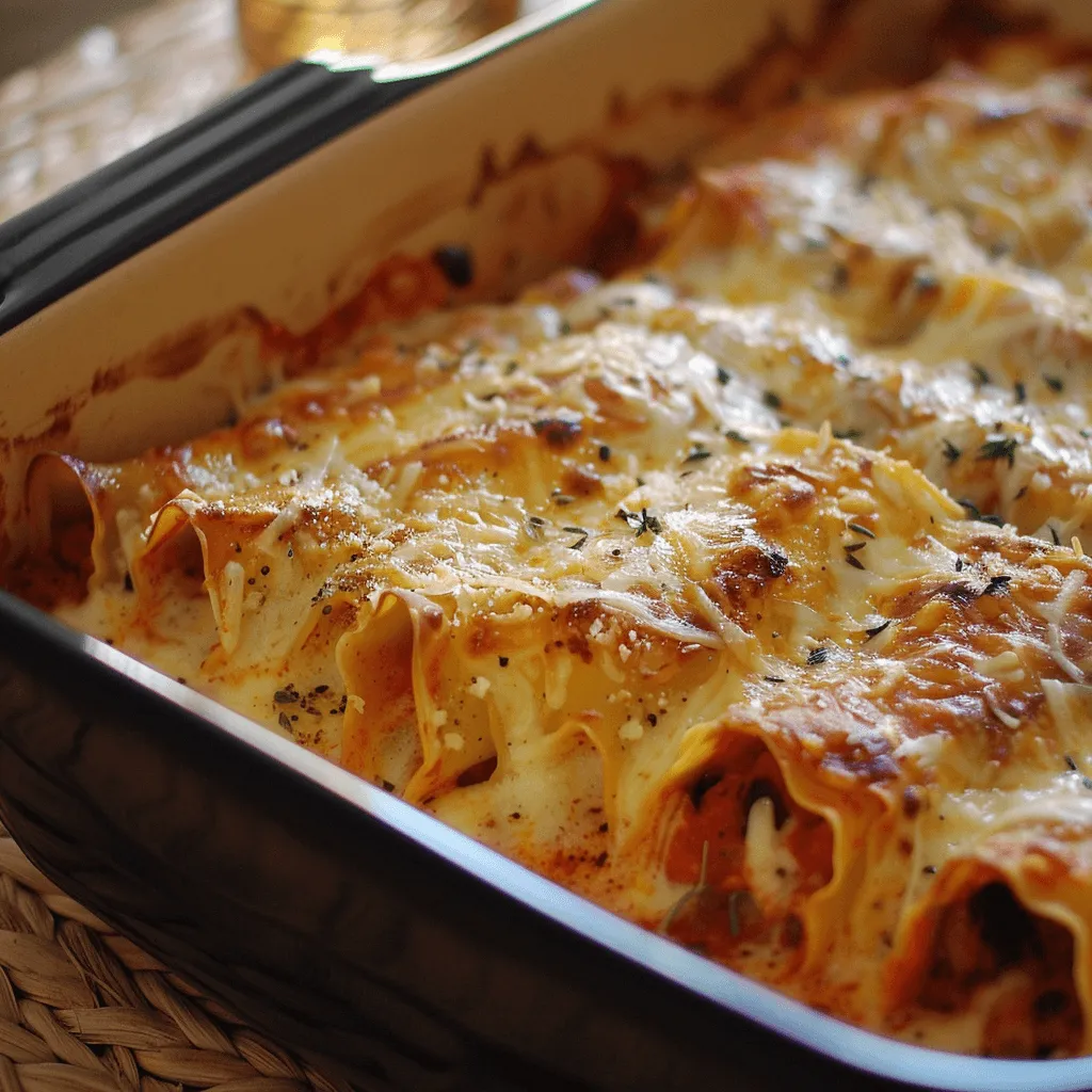 Canelones a la Boloñesa