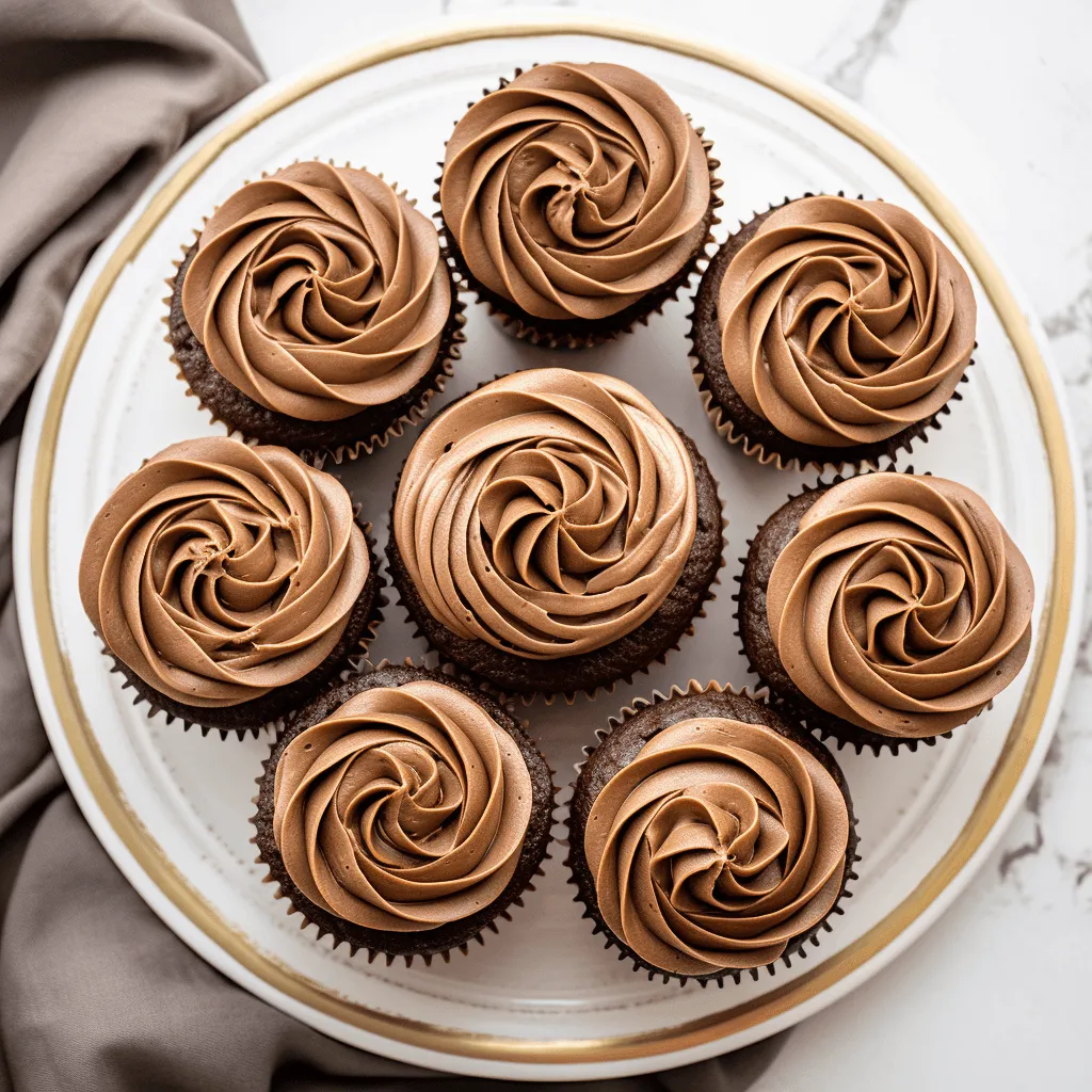 Cupcakes de chocolate