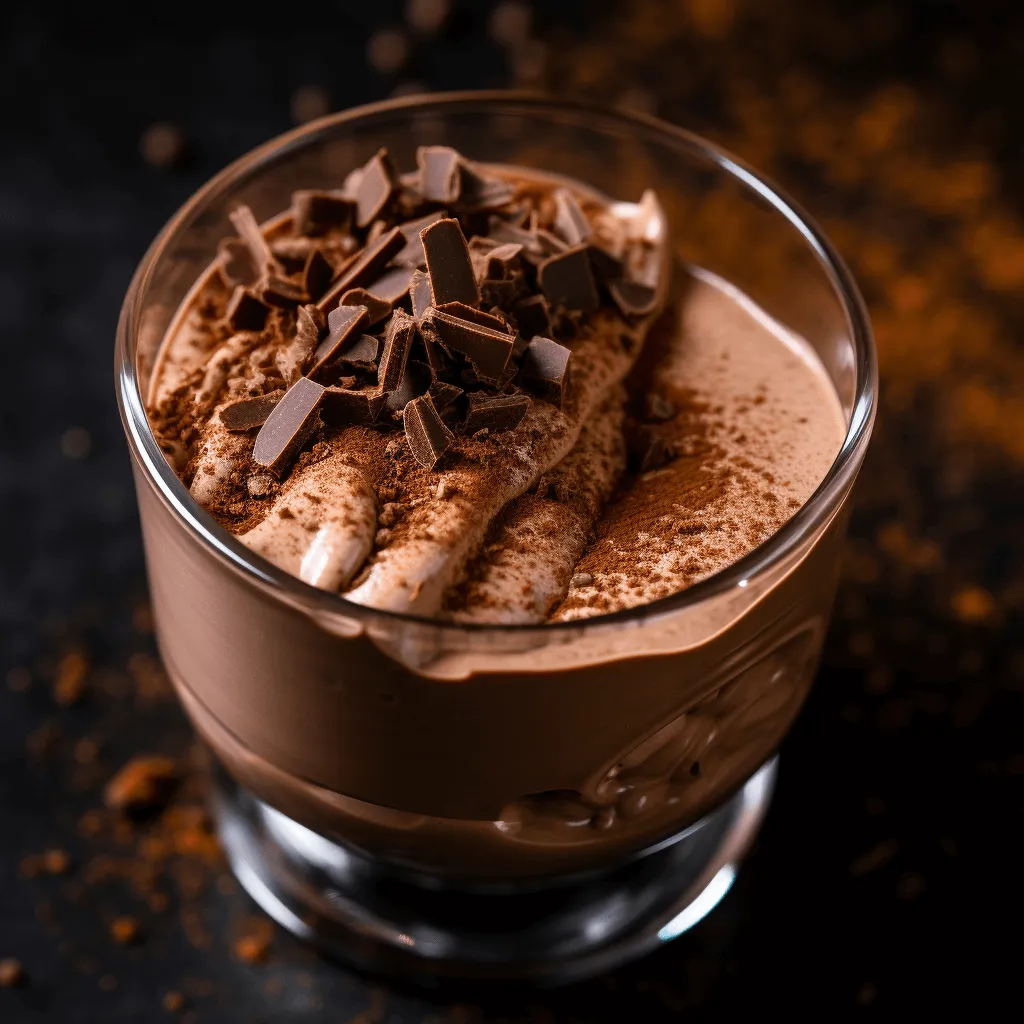 Mousse de chocolate clásica