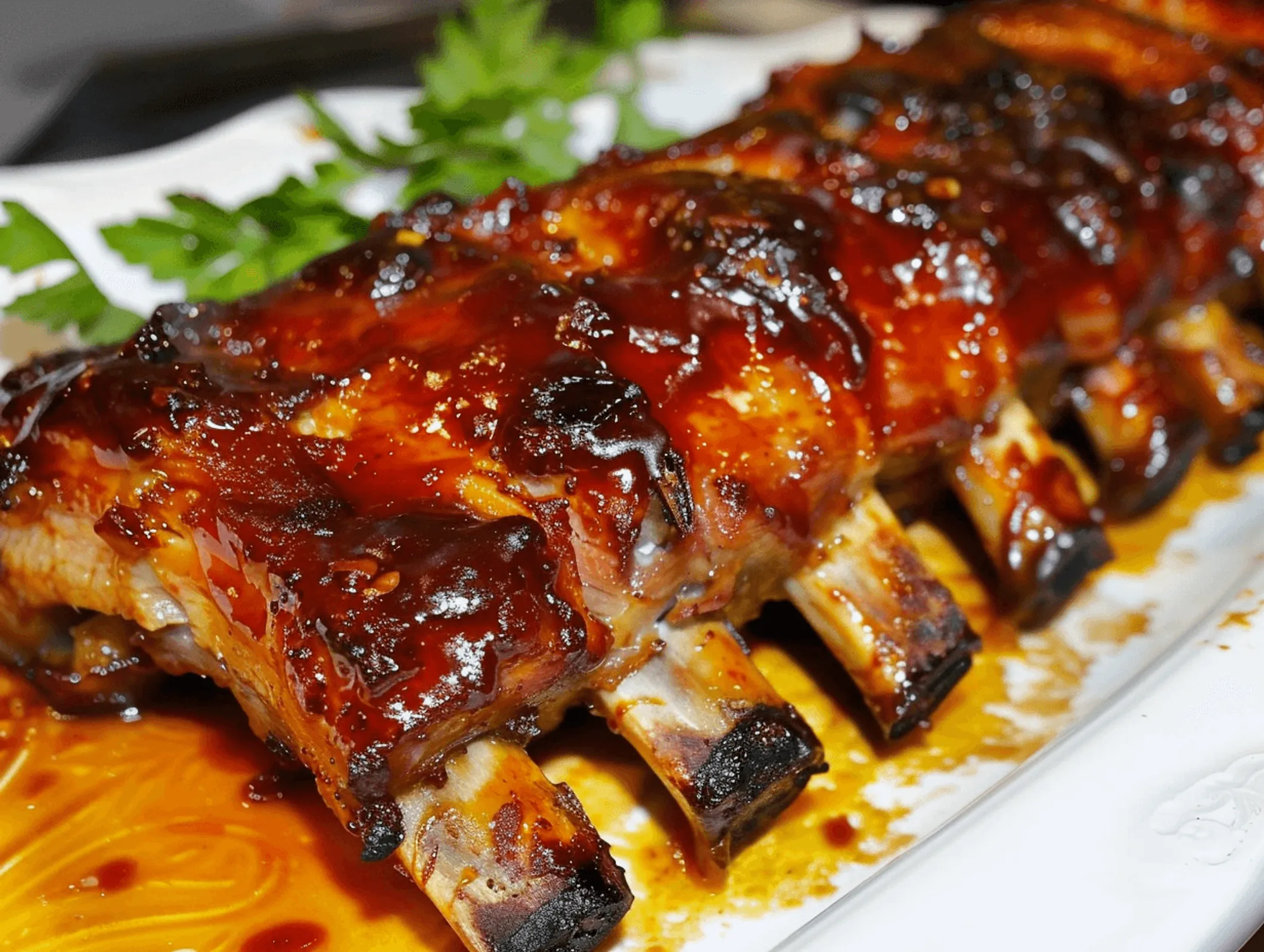 Costilla de cerdo al horno