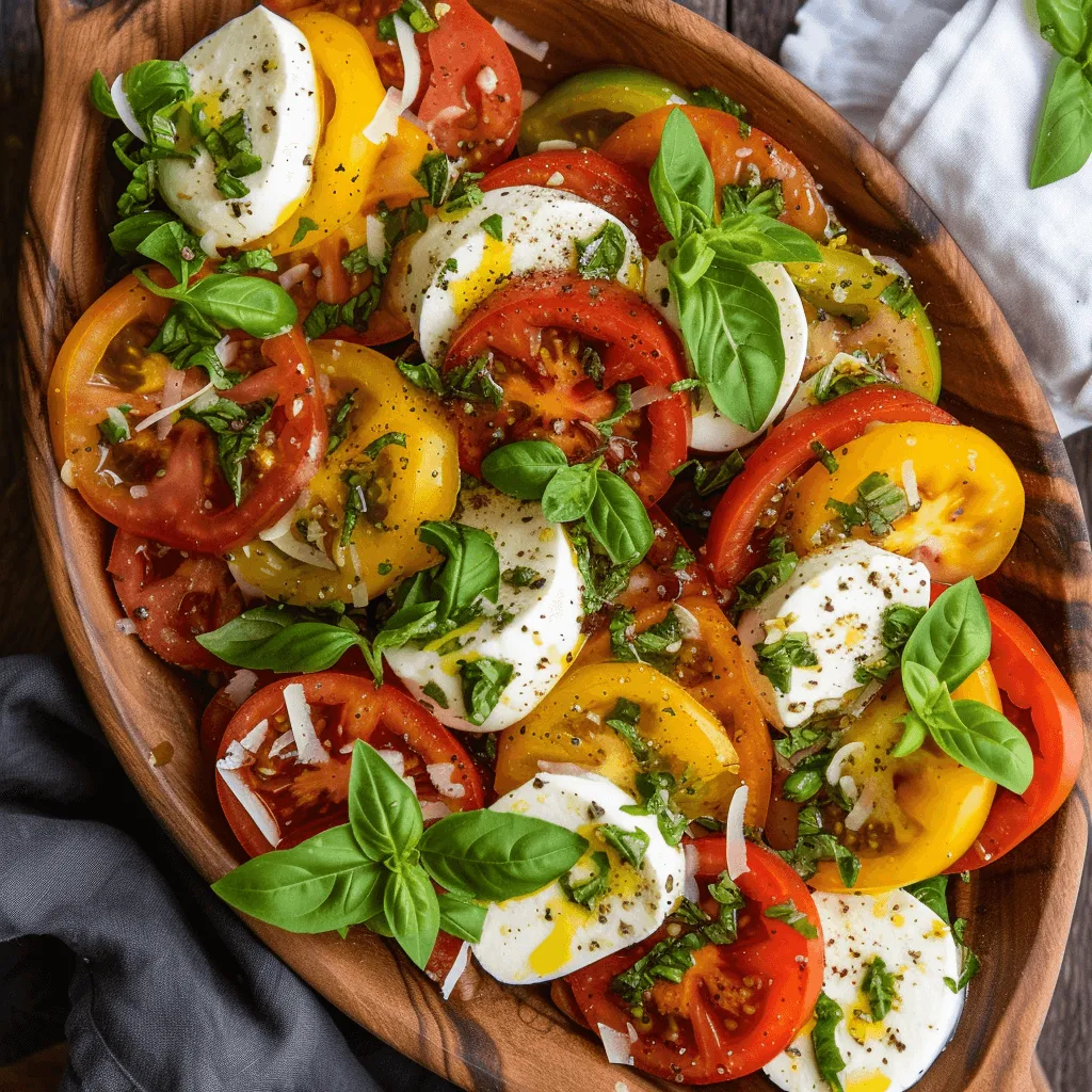 Ensalada caprese