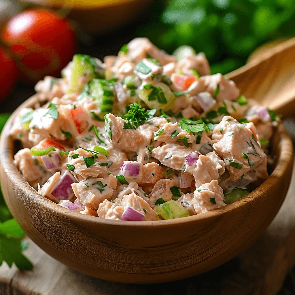 Ensalada de atún en lata