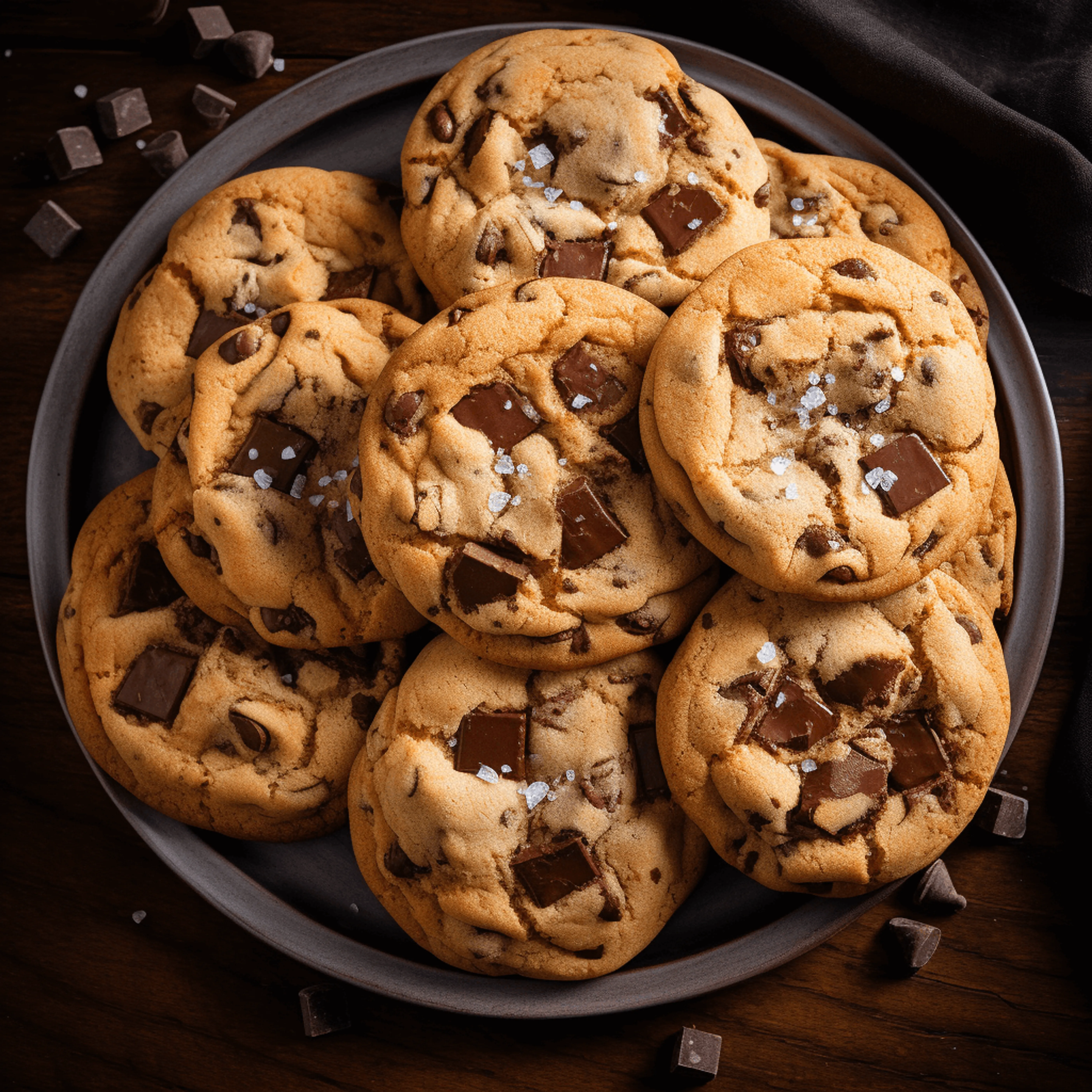 Galletas de chocolate clásicas