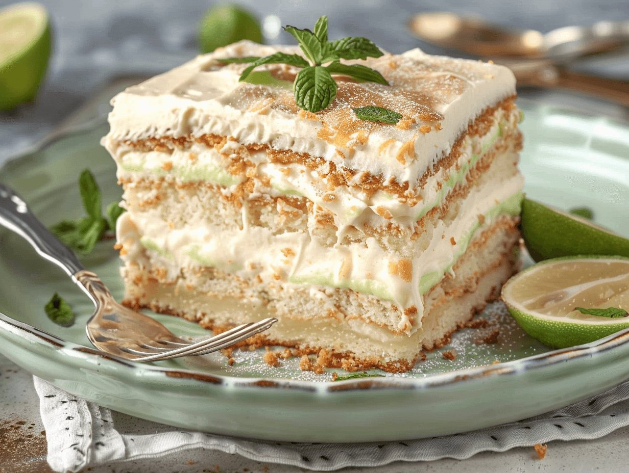 pastel de limón con galleta